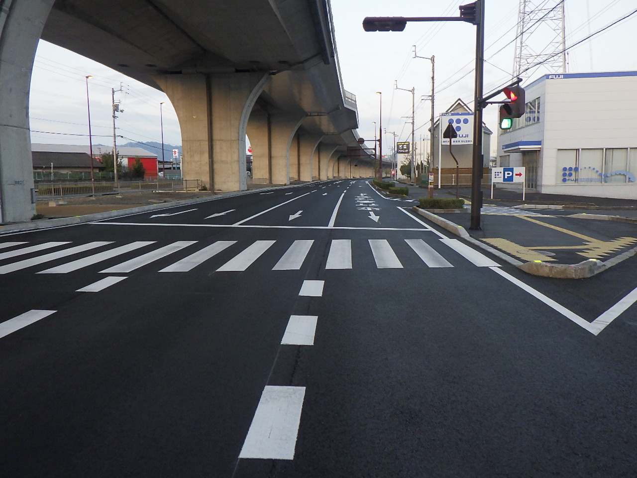 香川県高松市/交通安全施設設計施工/施工事例/富国産業